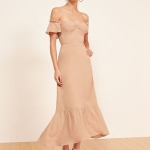 Reformation Butterfly Dress in Blush- No offers!
